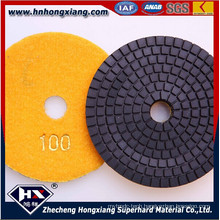 4′′ Wet Diamond Polishing Pads for Granite and Marble